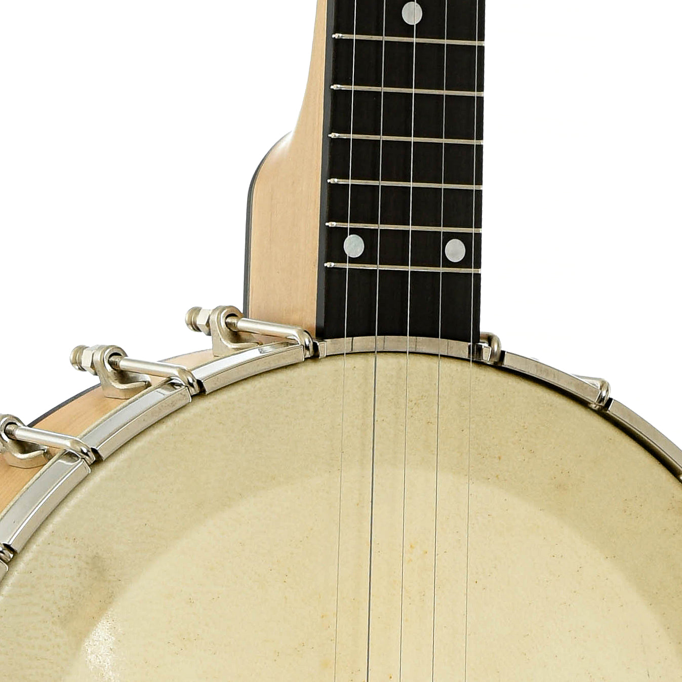 Front neck joint of Bart Reiter Regent Custom Openback Banjo 