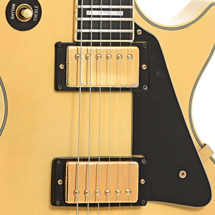 Pickups and pickguard of 1979 Gibson Les Paul Custom
