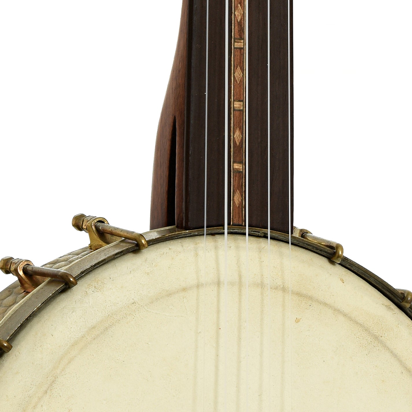 Front neck joint of Celebrated Benary Open Back Banjo 
