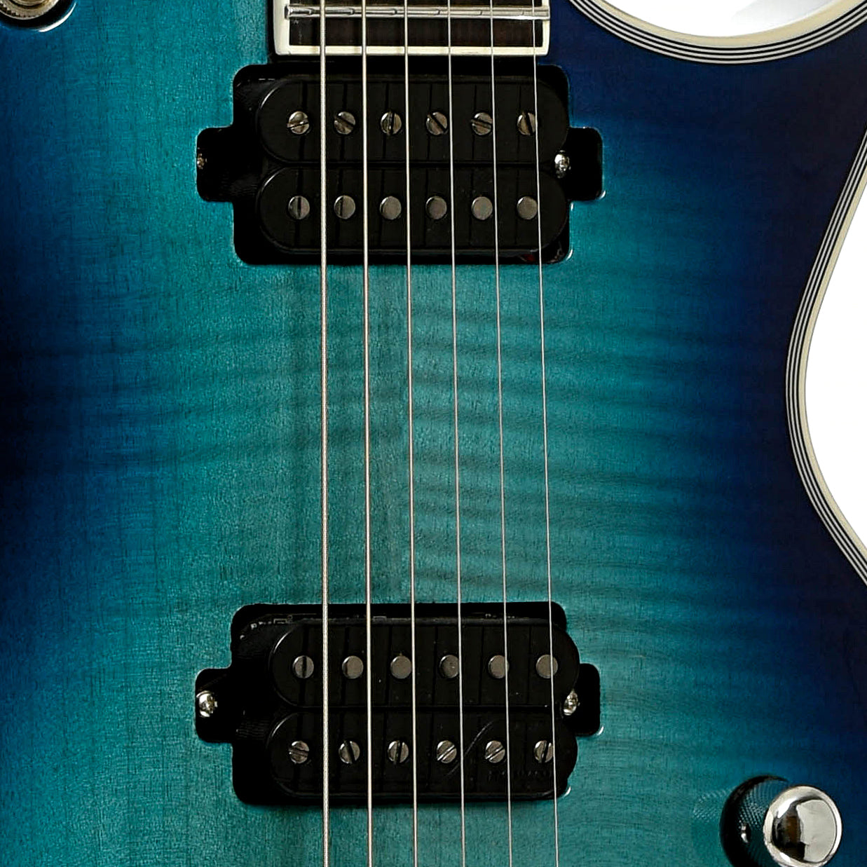 Pickups of ESP LTD EC-1000T CTM Electric Guitar, Violet Shadow