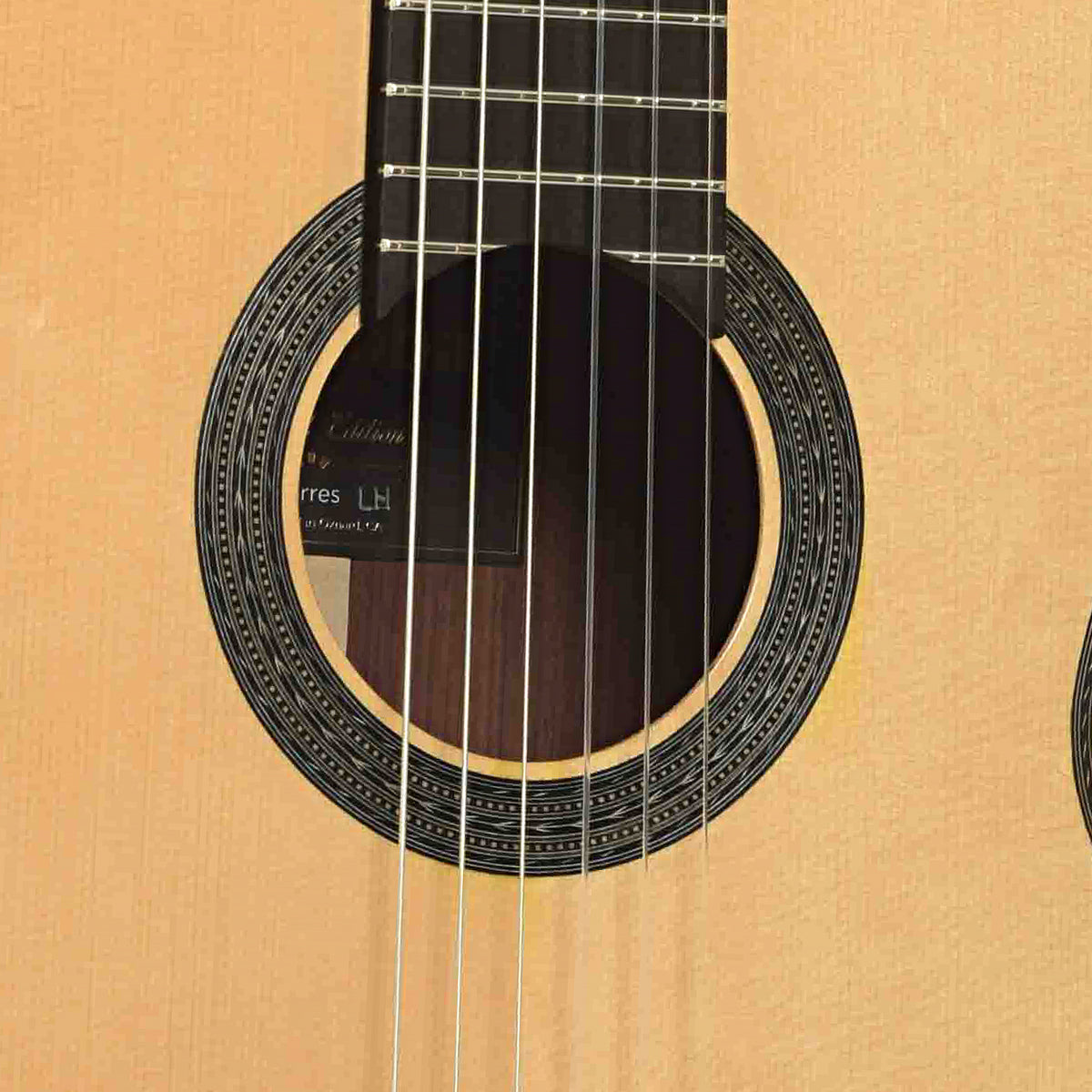 Soundhole of Master Series Torres Classical