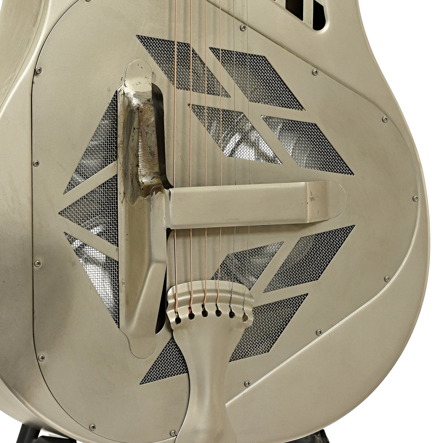 Coverplate of National Vintage Steel Tricone Cutaway Resonator Guitar 