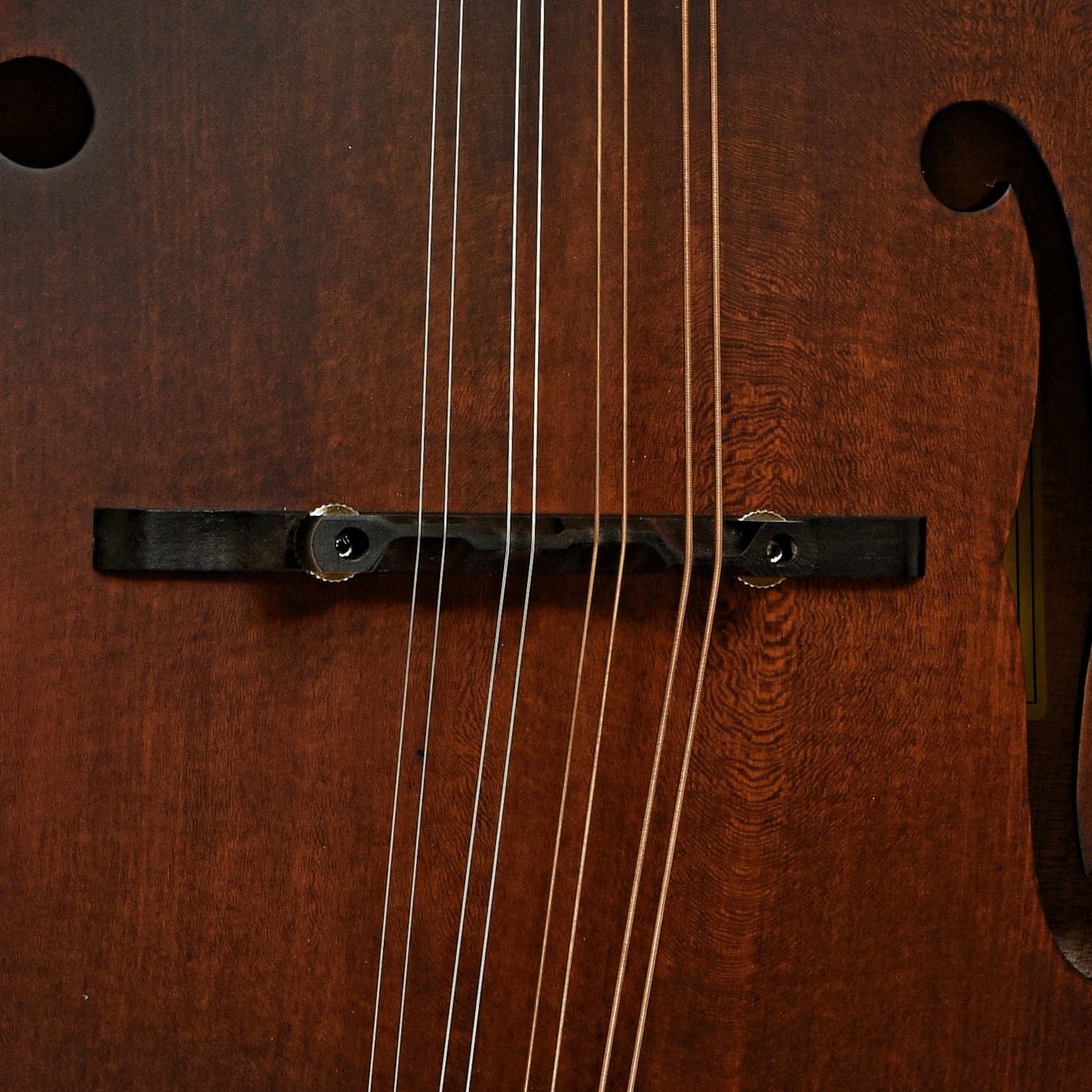 Bridge of Eastman MD305 Left Handed Mandolin