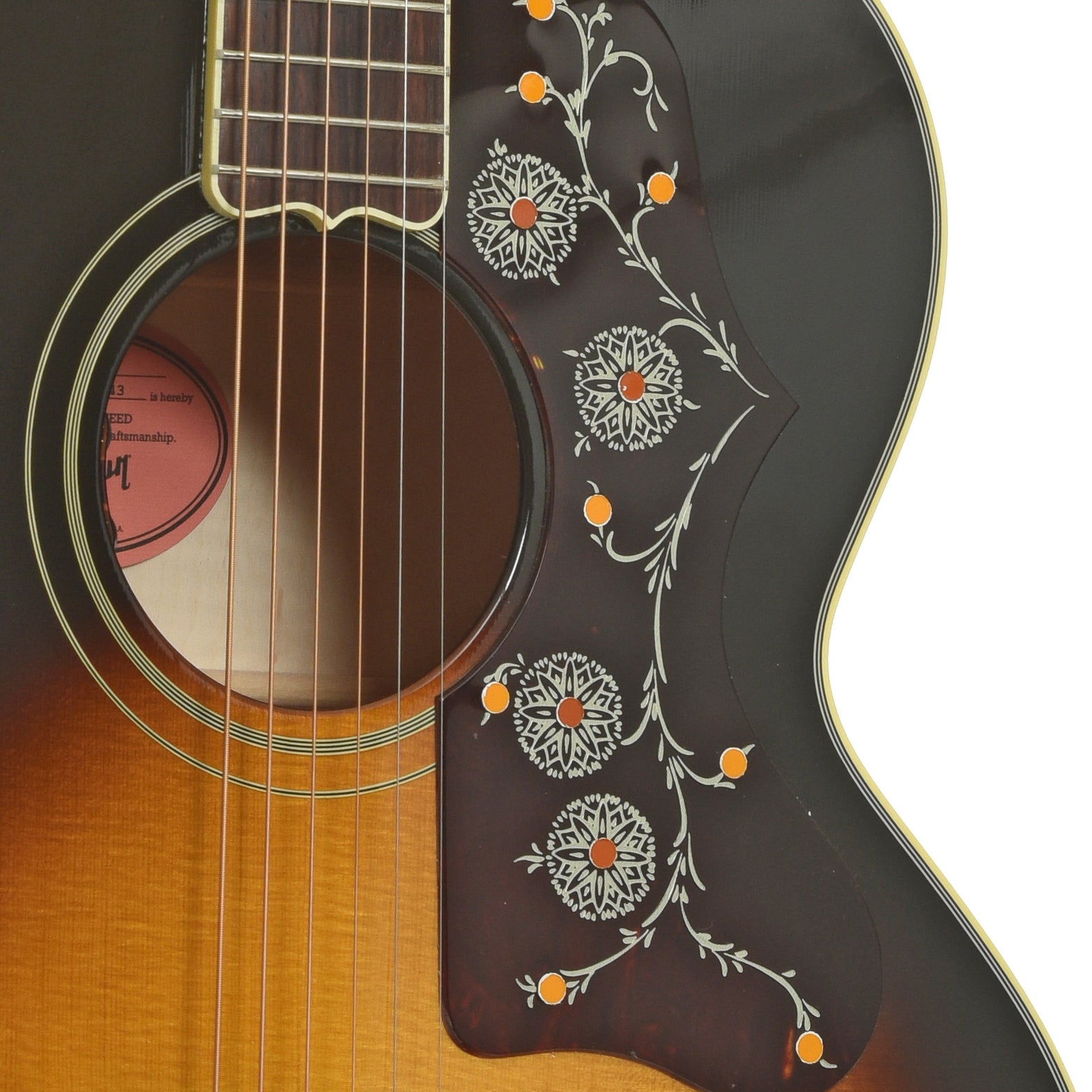 Pickups of Gibson SJ-200 Original Acoustic Guitar