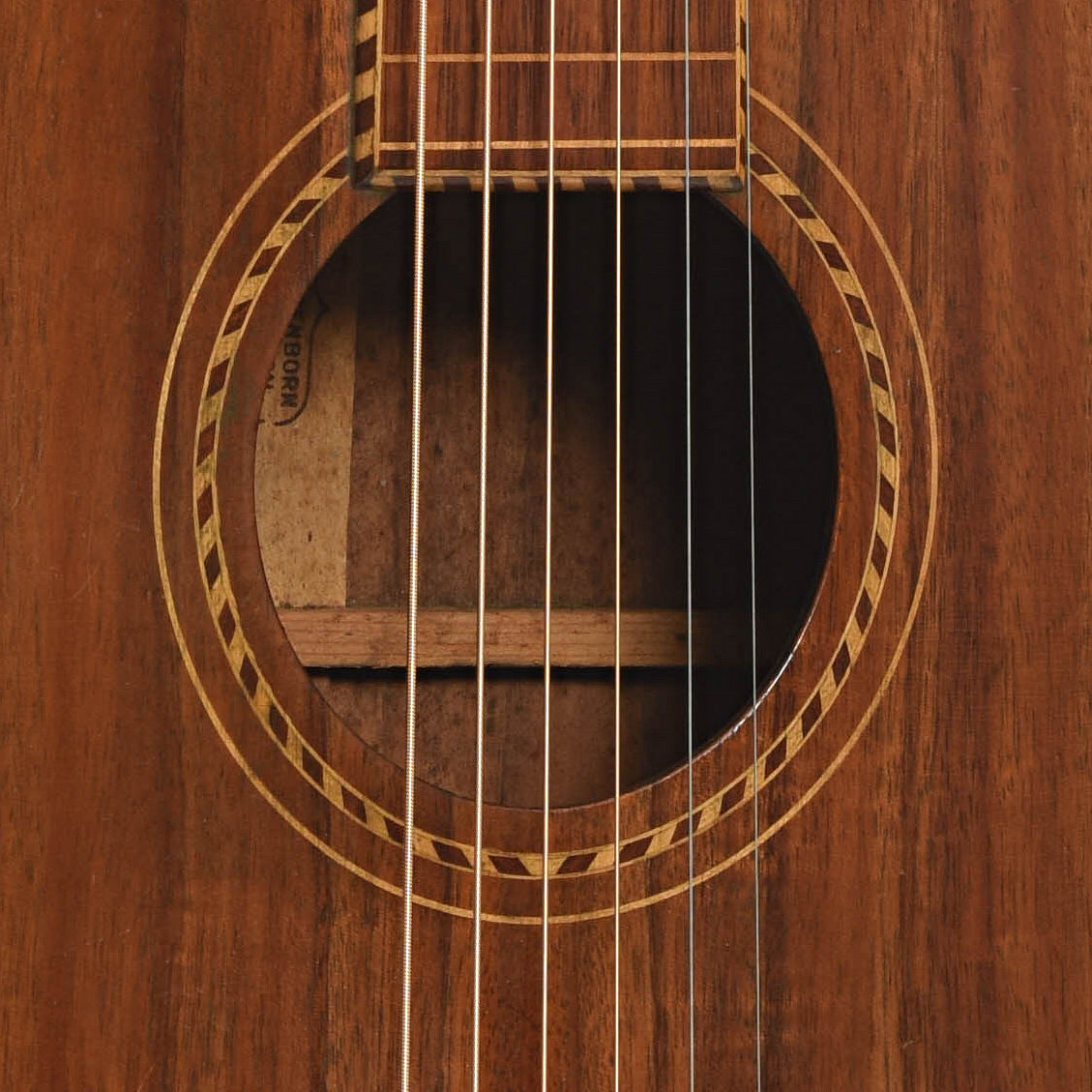 Soundhole of Weisenborn Style 4