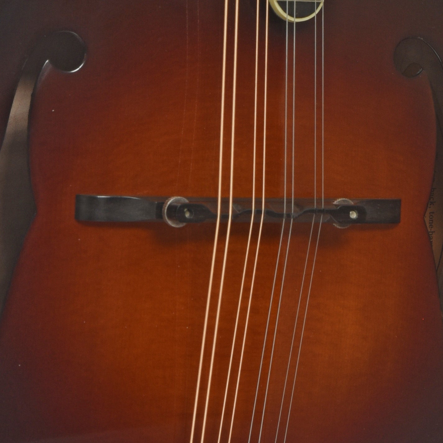 Bridge of Gibson Bill Monroe F-5 F-Style Mandolin 