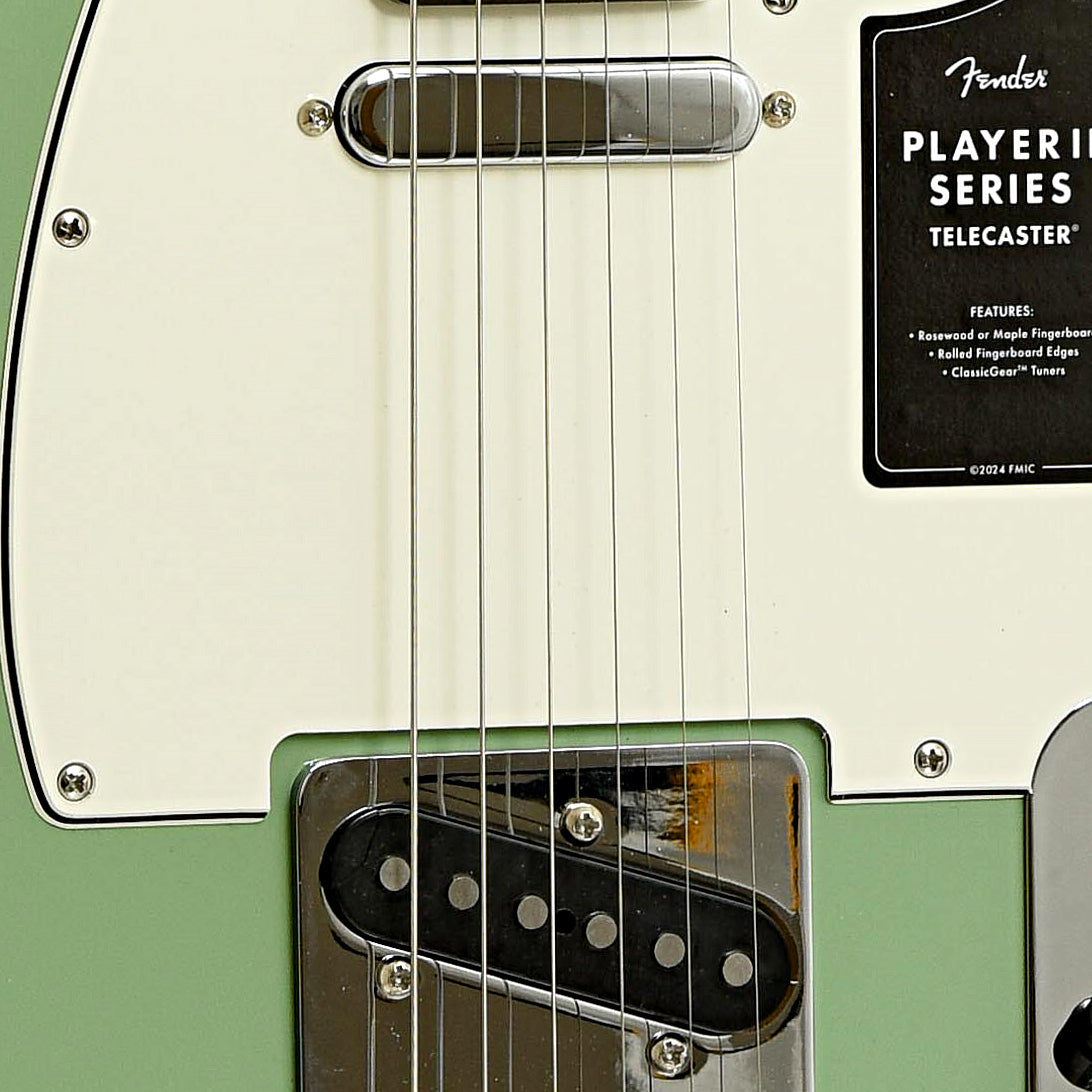Pickups of Fender Player II Telecaster Electric Guitar, Birch Green