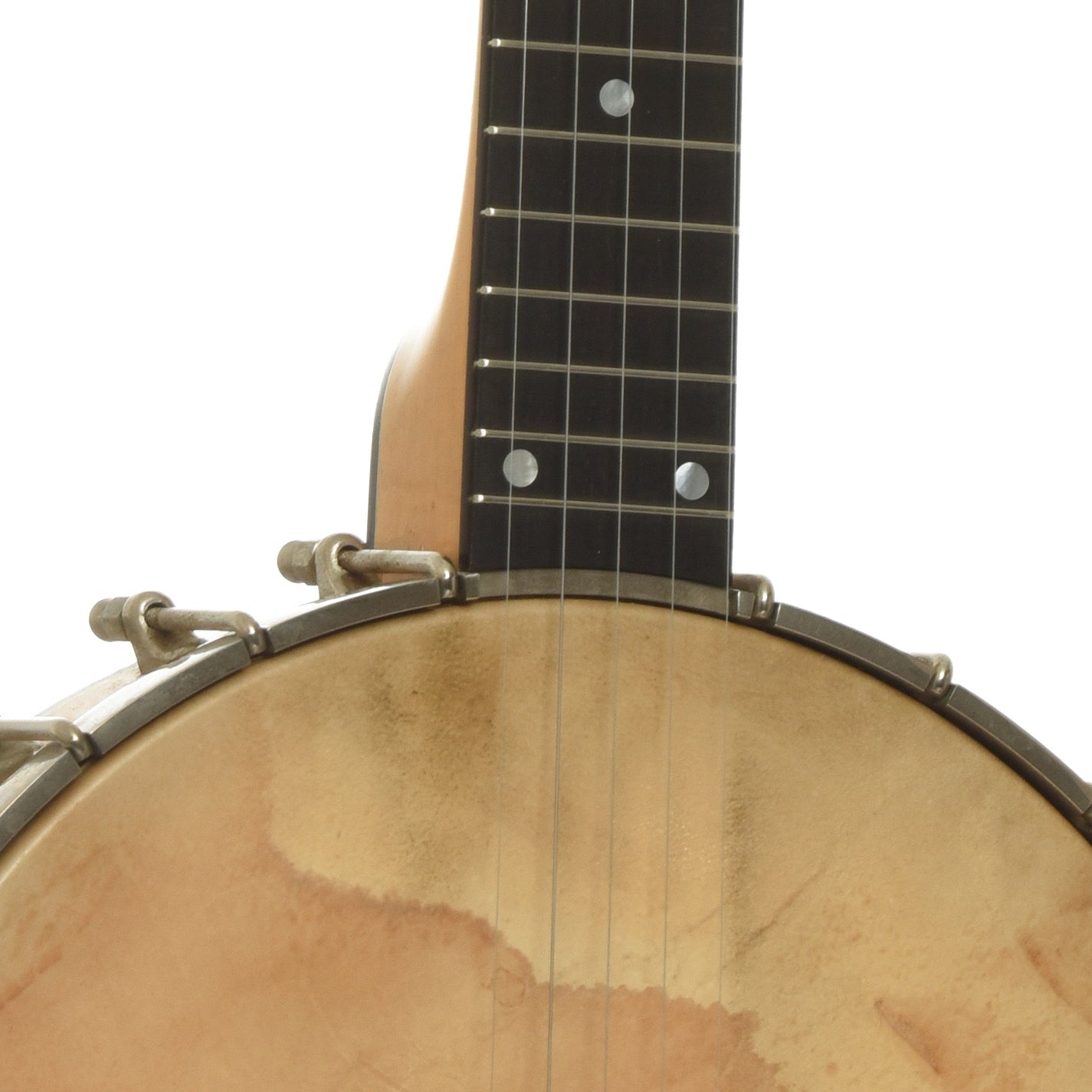 Neck joint of Bart Reiter Special Openback Banjo 