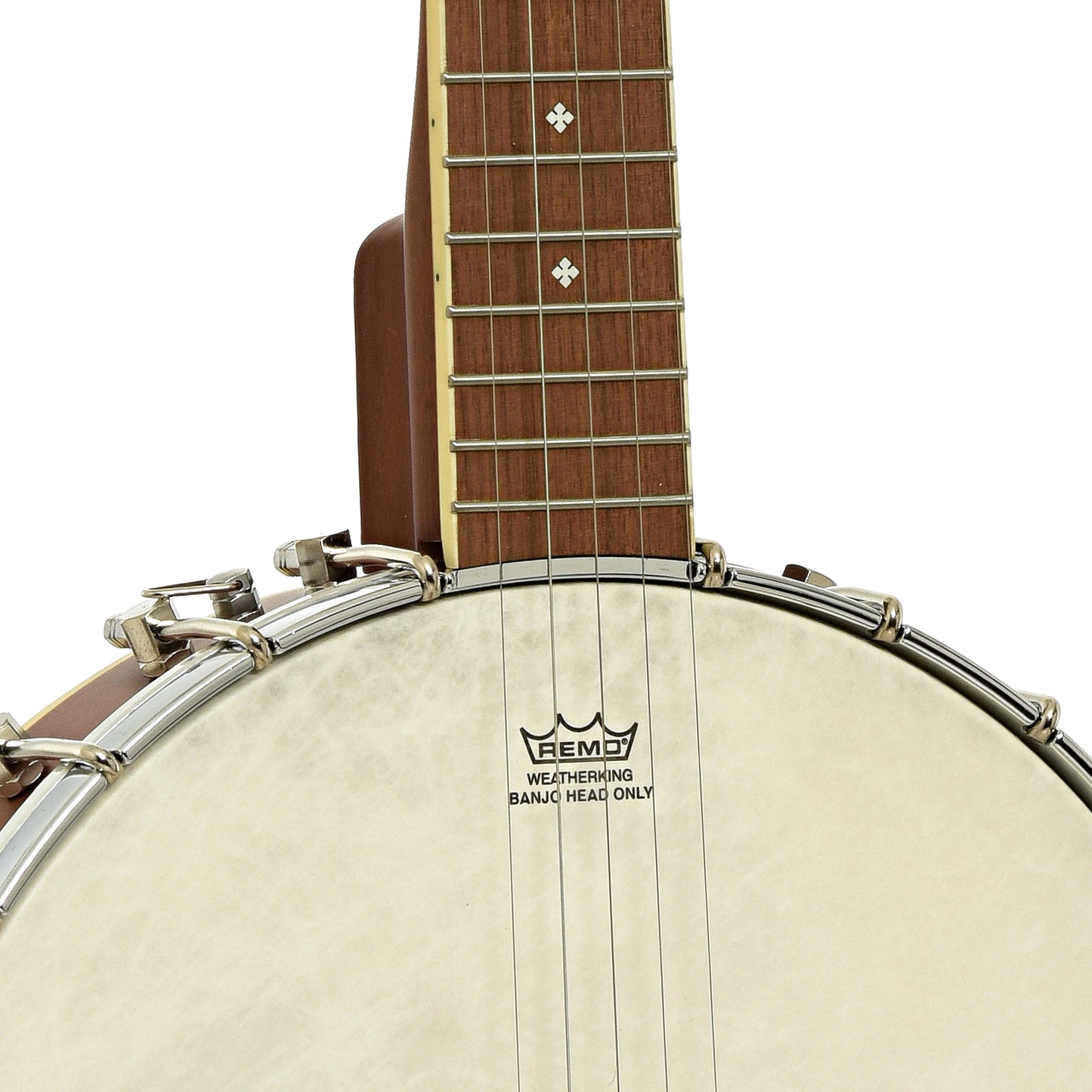 Front neck joint of Fender Paramount PB-180E Open Back Banjo