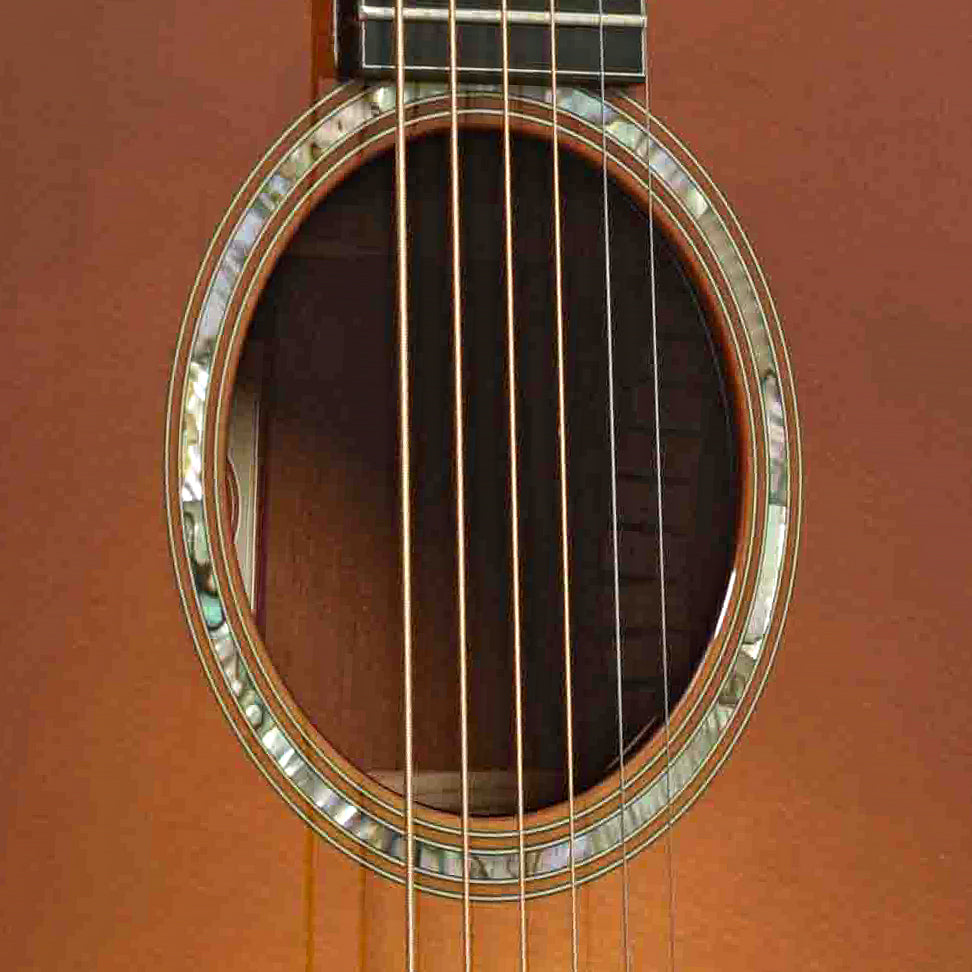 Soundhole of Taylor 516CE Acoustic-Electric Guitar