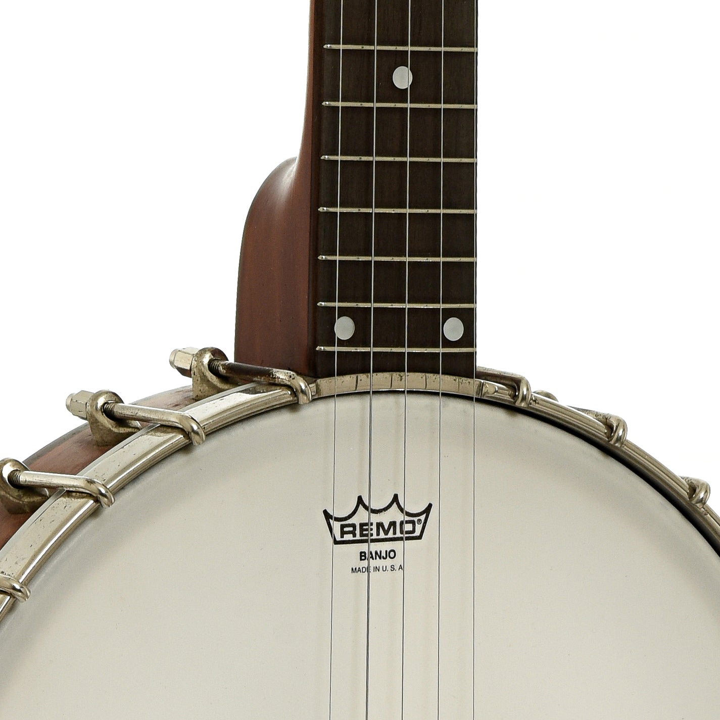 Front neck joint of Vega Senator 5-String Banjo