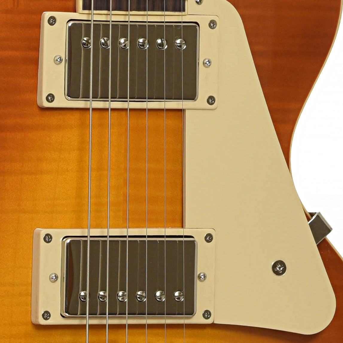 Pickups of Epiphone 1960 Les Paul Standard Reissue Electric Guitar & Case, Iced Tea Burst