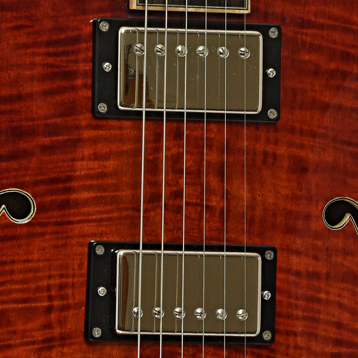 pickups of Eastman T185MX Hollowbody Electric Guitar  