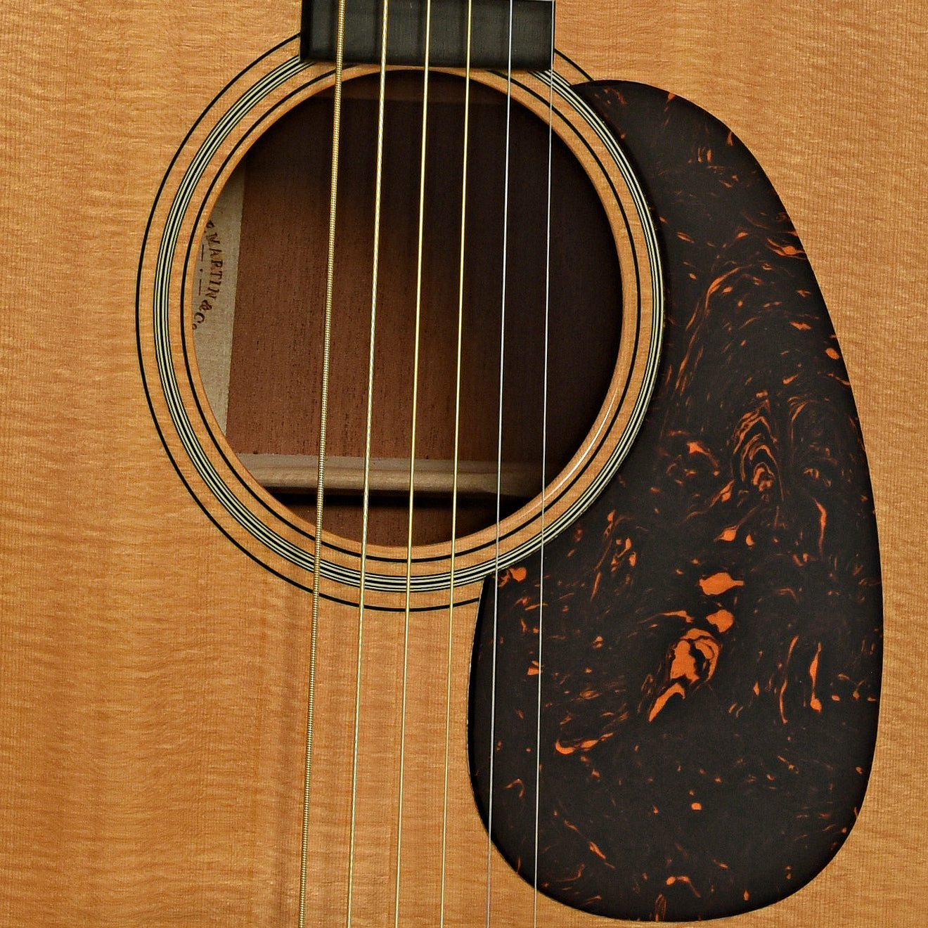 Soundhols of Martin D-18 Acoustic Guitar 