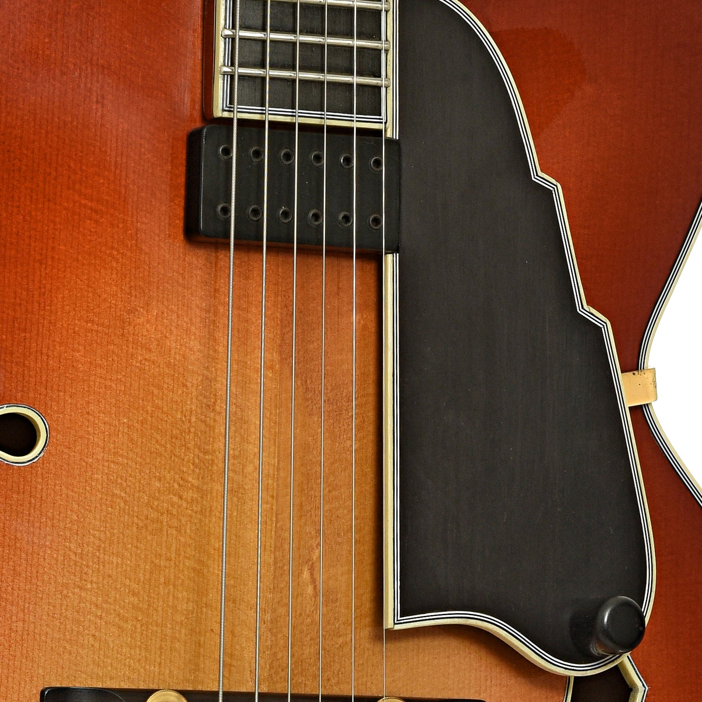 Pickups of Gagnon 17 in. Metro Prototype Archtop Hollowbody Electric Guitar 