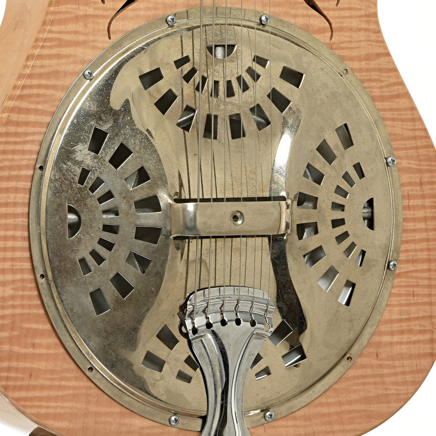 Cover plate of Morrell Square Neck Resonator Guitar
