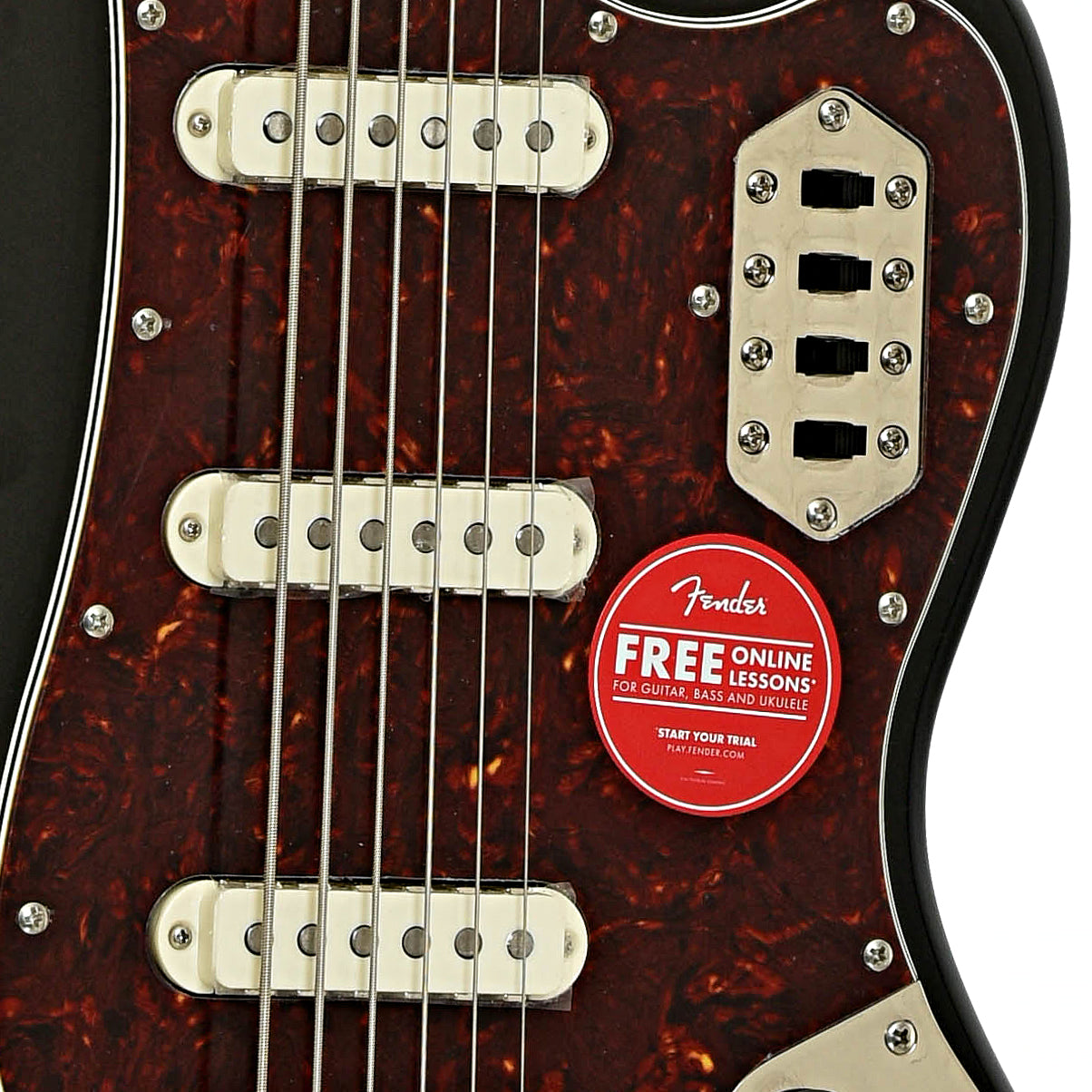 Pickups of Squier Classic Vibe Bass VI