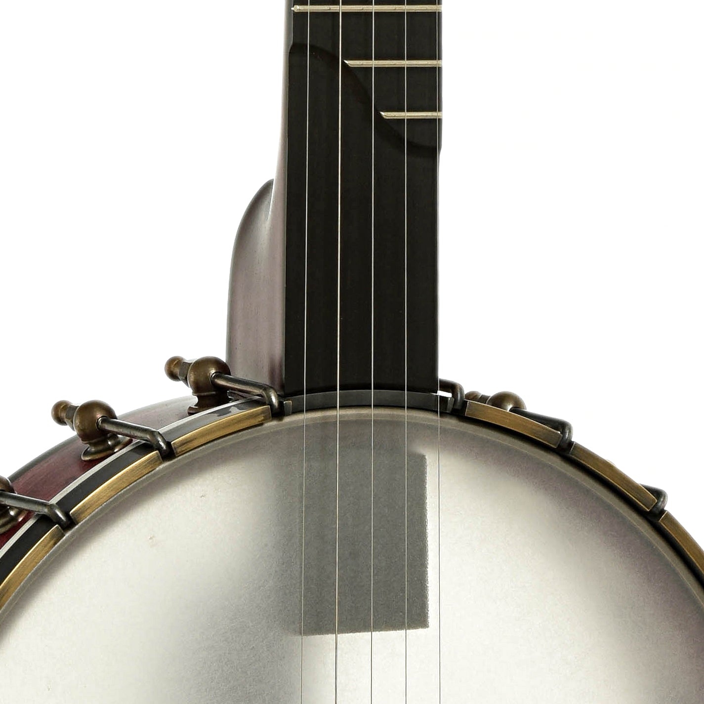 Front neck joint of Ome Jasmine Limited Edition 11" Open Back Banjo