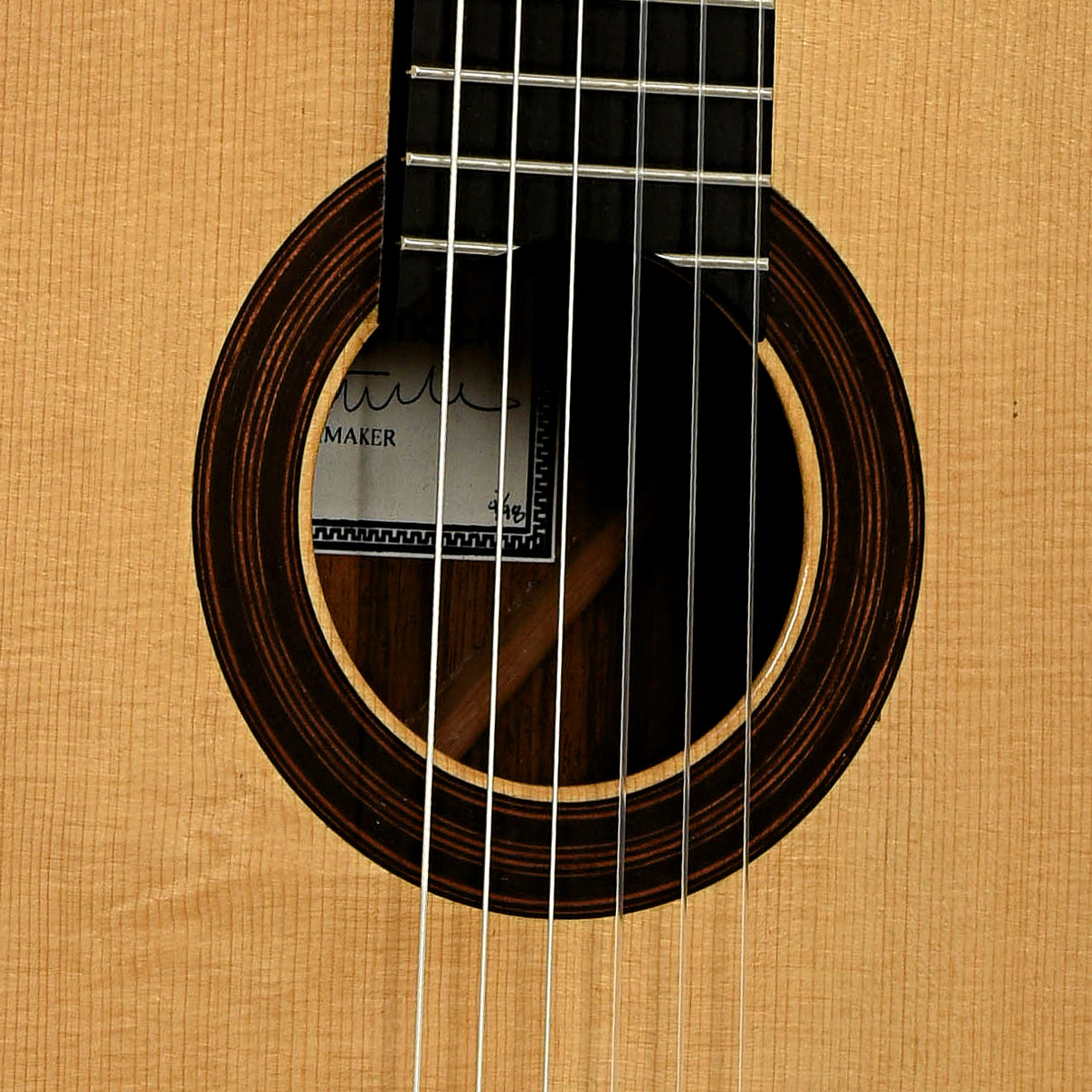 Sundhole of Gutmeier Classical Guitar (1998)