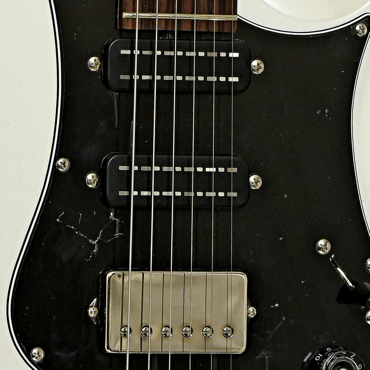 PIckups of PRS SE Studio Standard Electric Guitar Pearl White