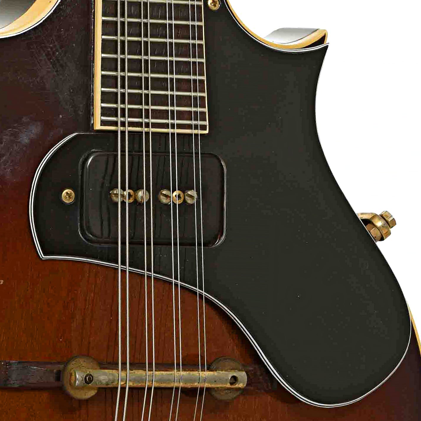 Pickup of Gibson EM-200 Florentine Electric Mandolin