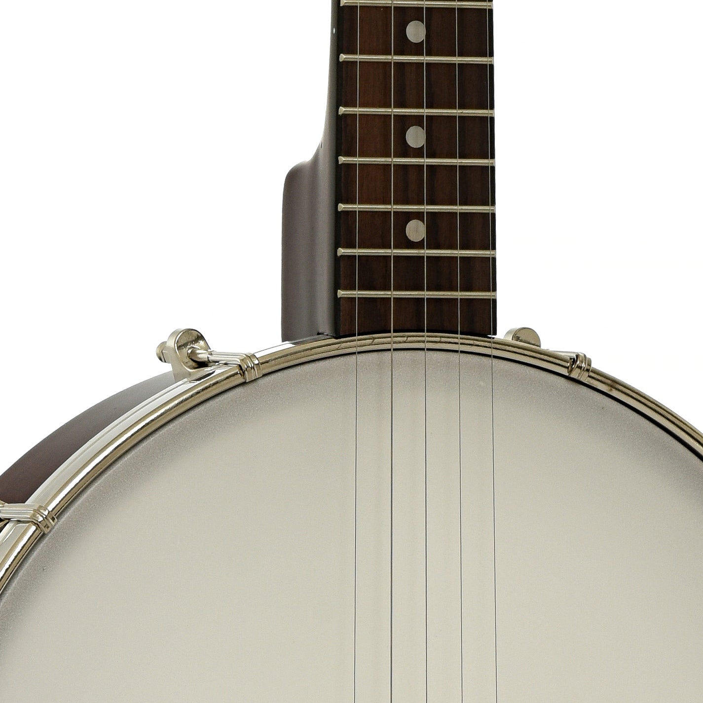 Front neck joint of Recording King RKO-3S Open Back Banjo