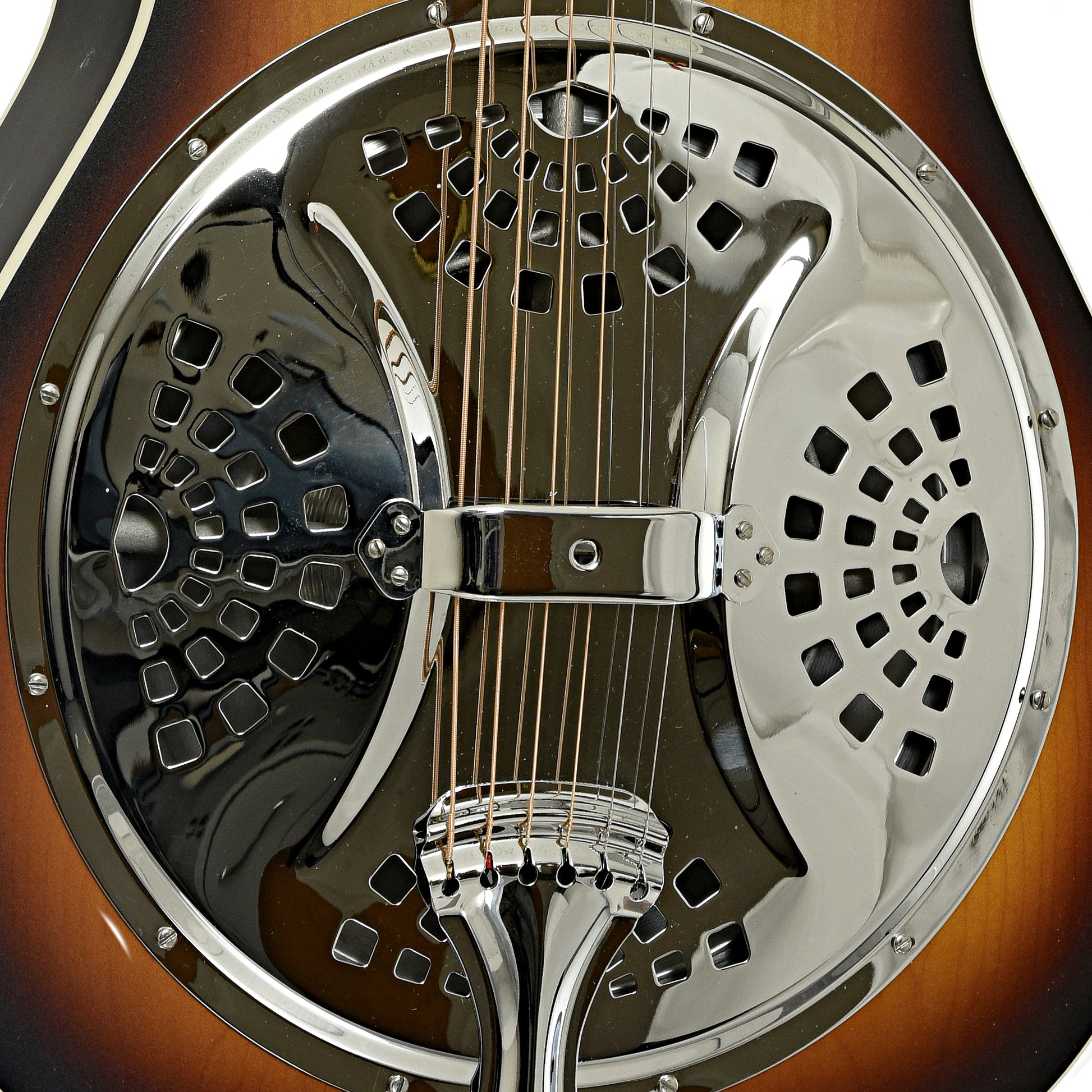 Coverplate of Smith & Young Model 11 Squareneck Resonator Guitar