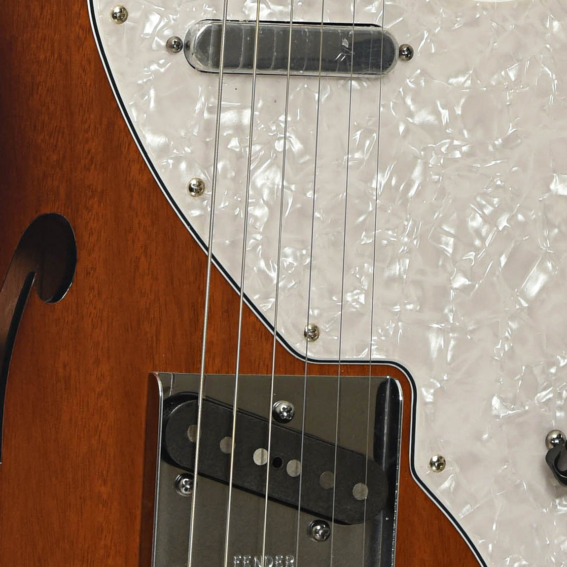 Pickups of Fender American Vintage '69 Telecaster Thinline Reissue Electric Guitar (2011)