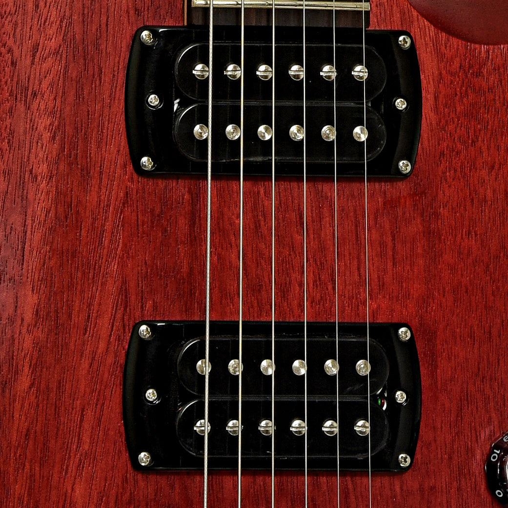Pickups of PRS SE CE 24 Standard Satin Stoptail Vintage Cherry Electric Guitar