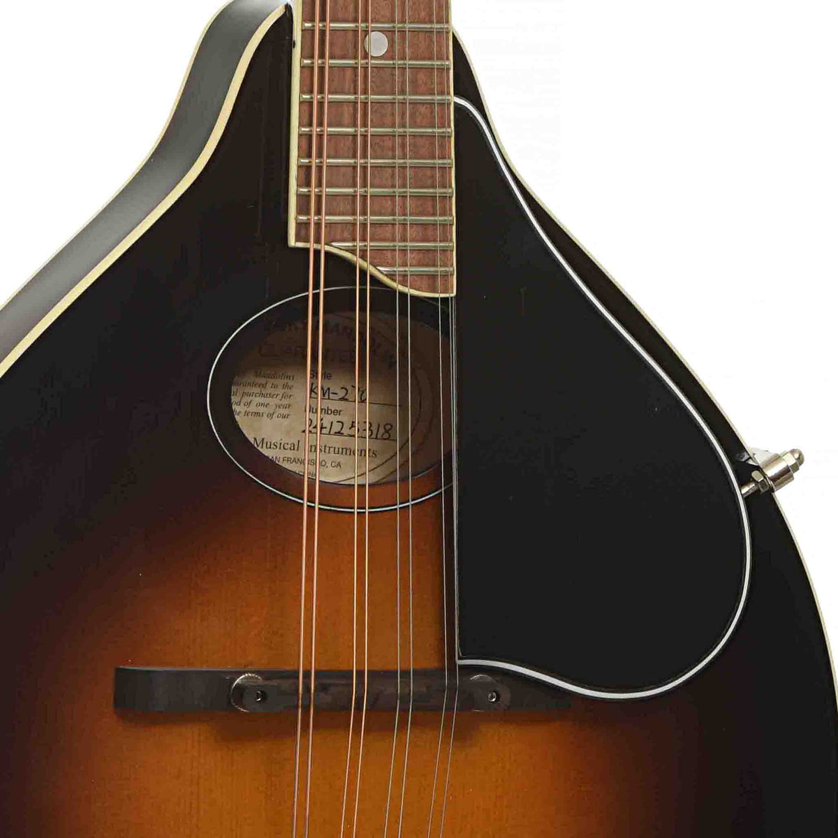 Soundhole of KM-270 Oval Hole A-model Mandolin
