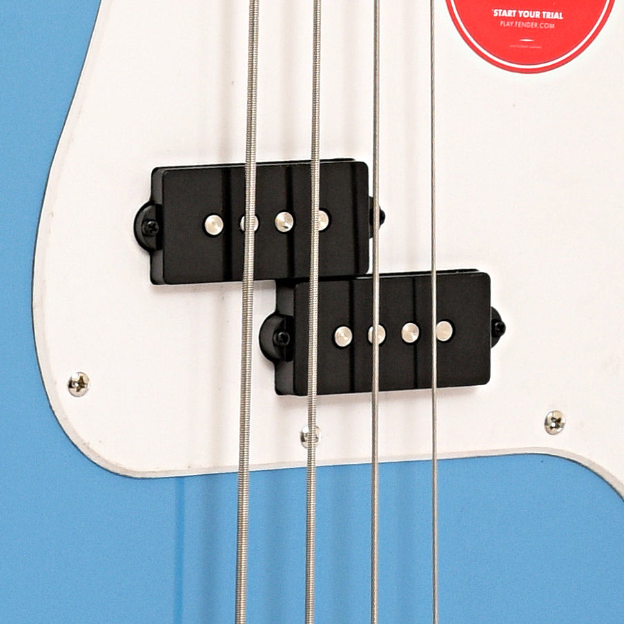 Pickups of Squier Sonic Precision Bass, California Blue