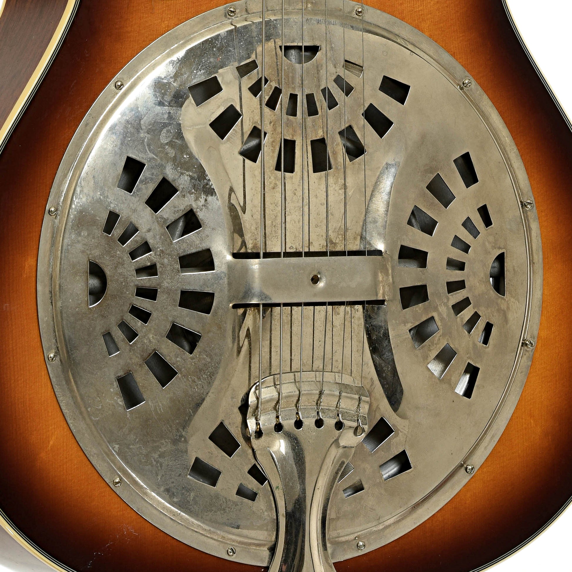 Coverplate of Flinthill FHD100S Squareneck Resonator Guitar 