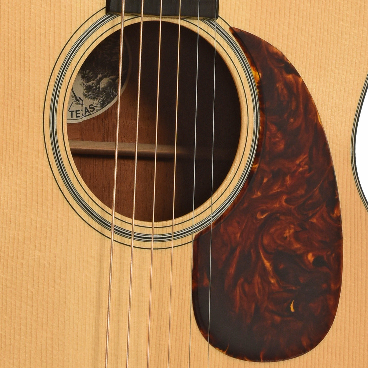 Soundhole of Collings 000-1A
