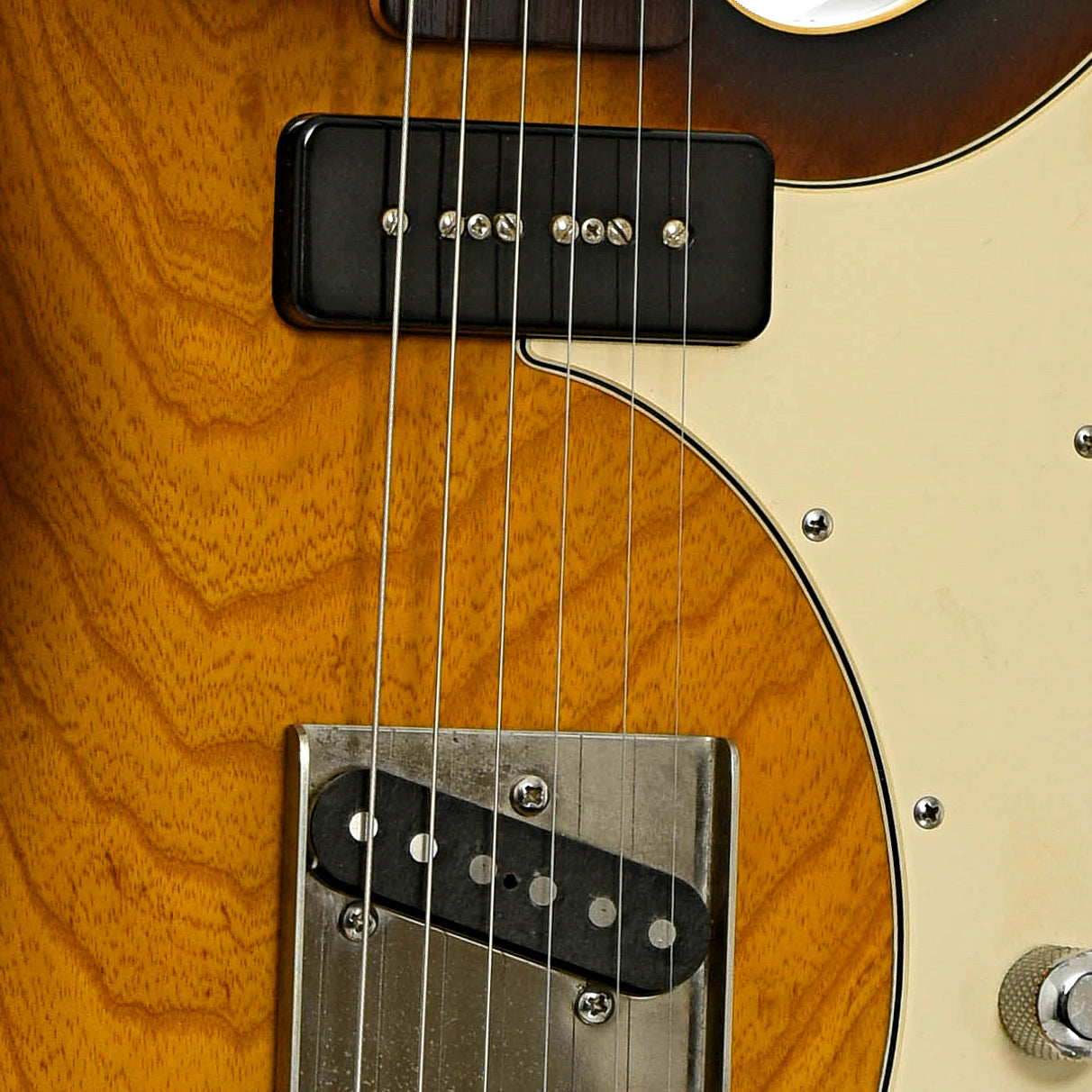 Pickups of Lentz HSL Brazilian Electric Guitar