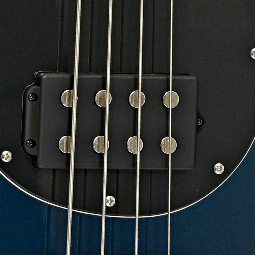 Pickups of Sterling by Music Man Sterling Electric Bass, Blue Pearl