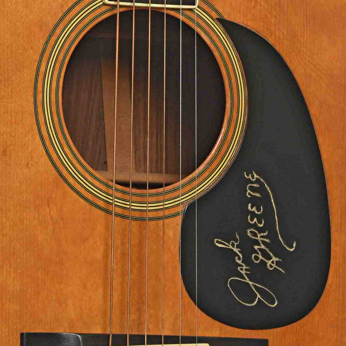 Soundhole of Martin D-35