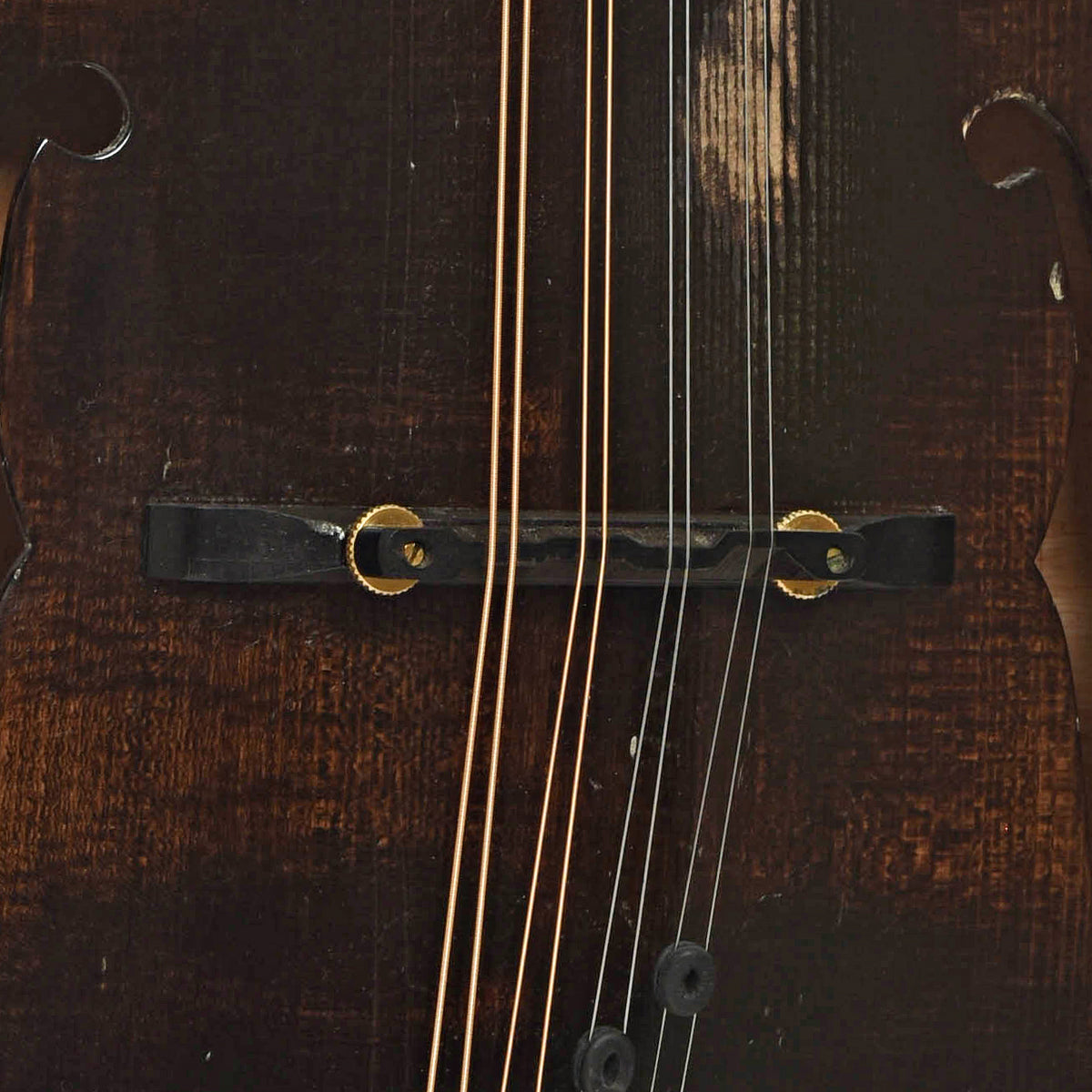 Bridge of Hook F-Style Mandolin 