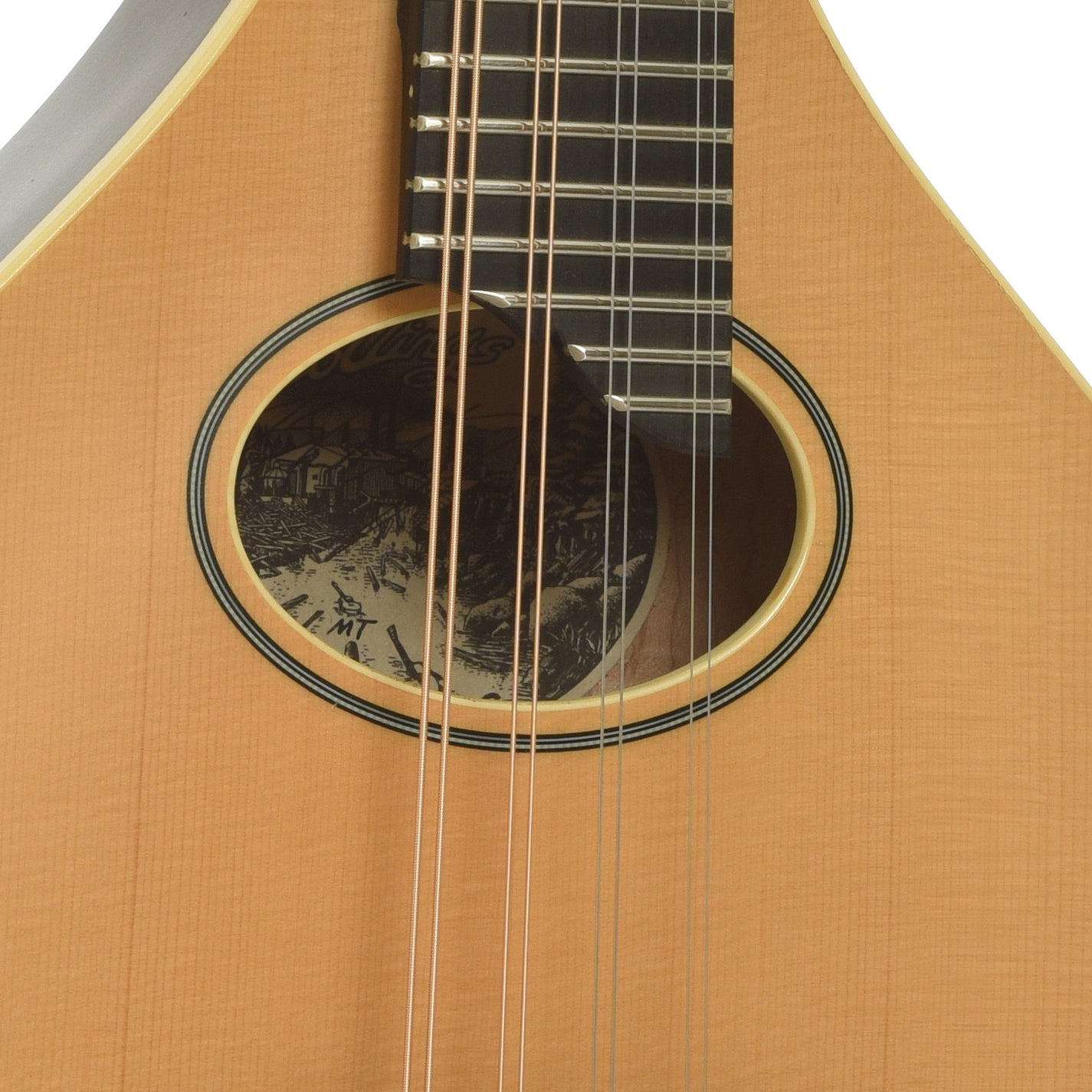 Soundhole of Collings MT-O