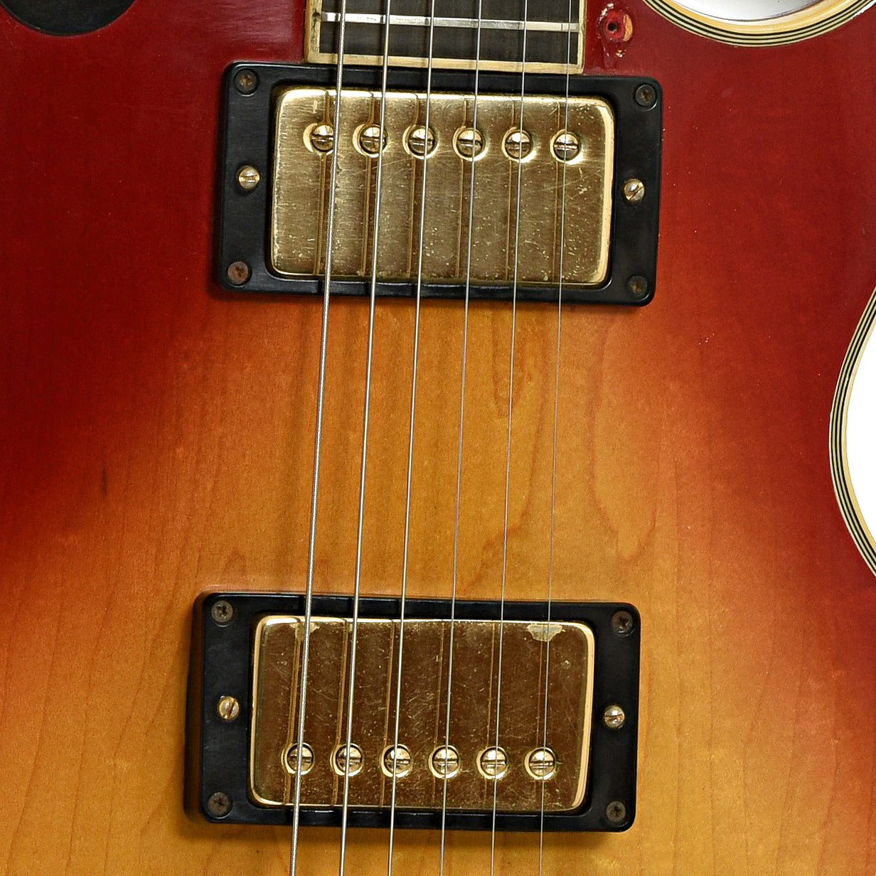 Pickups of Gibson Les Paul Custom Electric Guitar