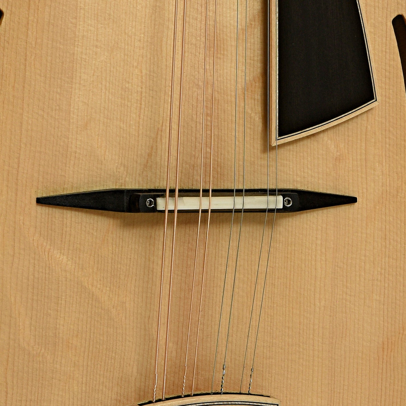 Bridge of Martino Quintavalla F-Jazz Mandolin