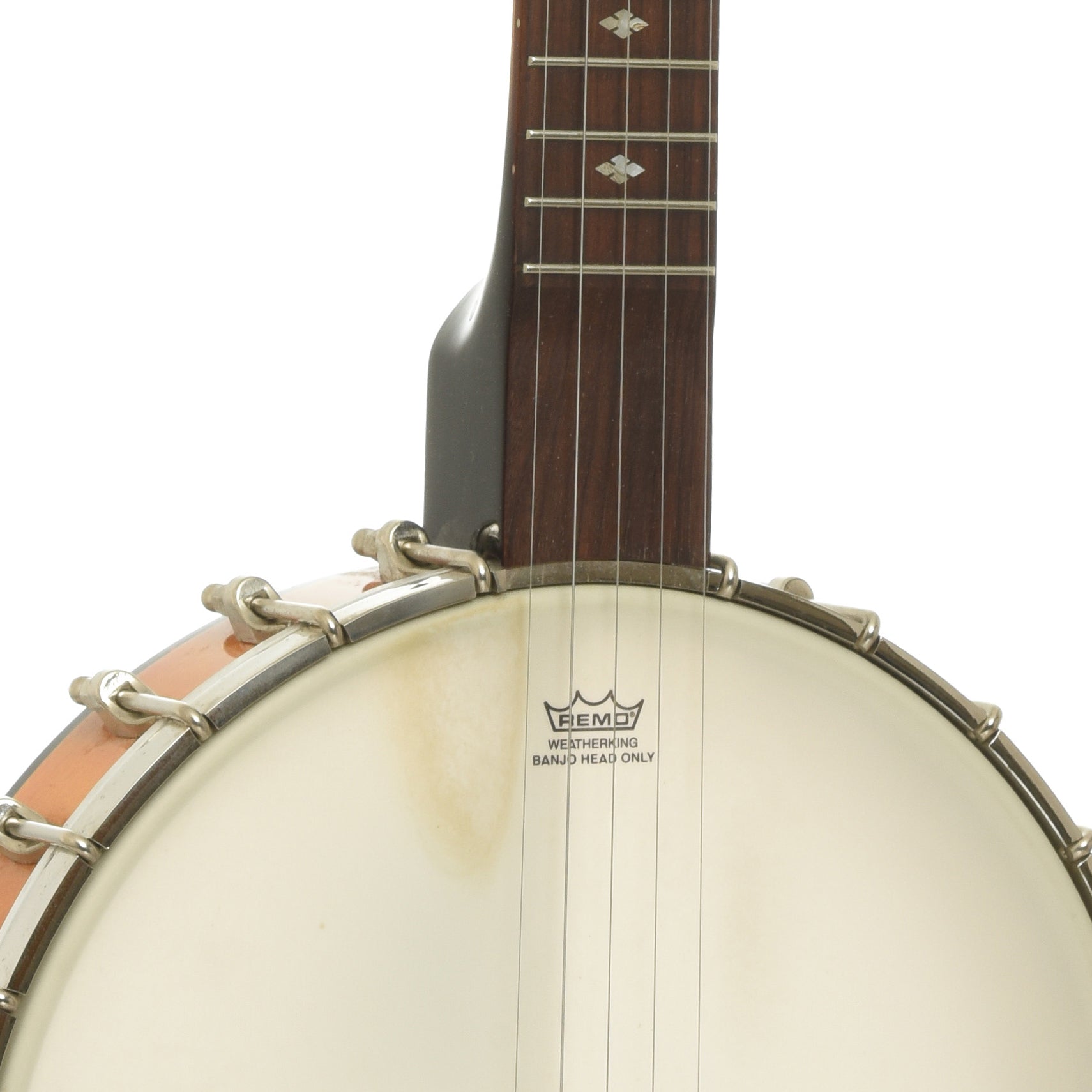 Front neck joint of Gretsch G9451 Dixie Deluxe Openback Banjo