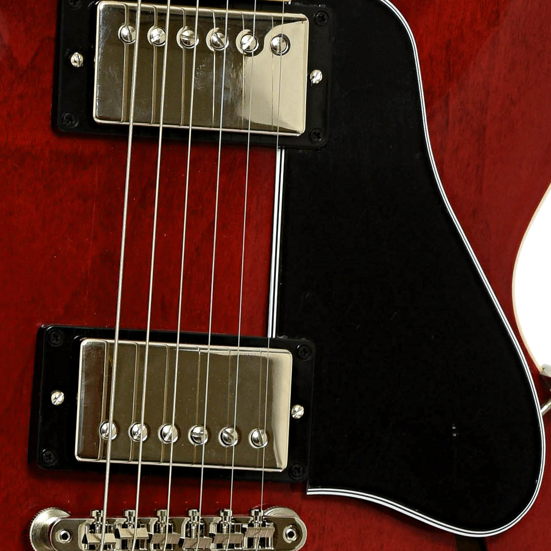 Pickups of Gibson ES-335 Hollowbody Electric Guitar