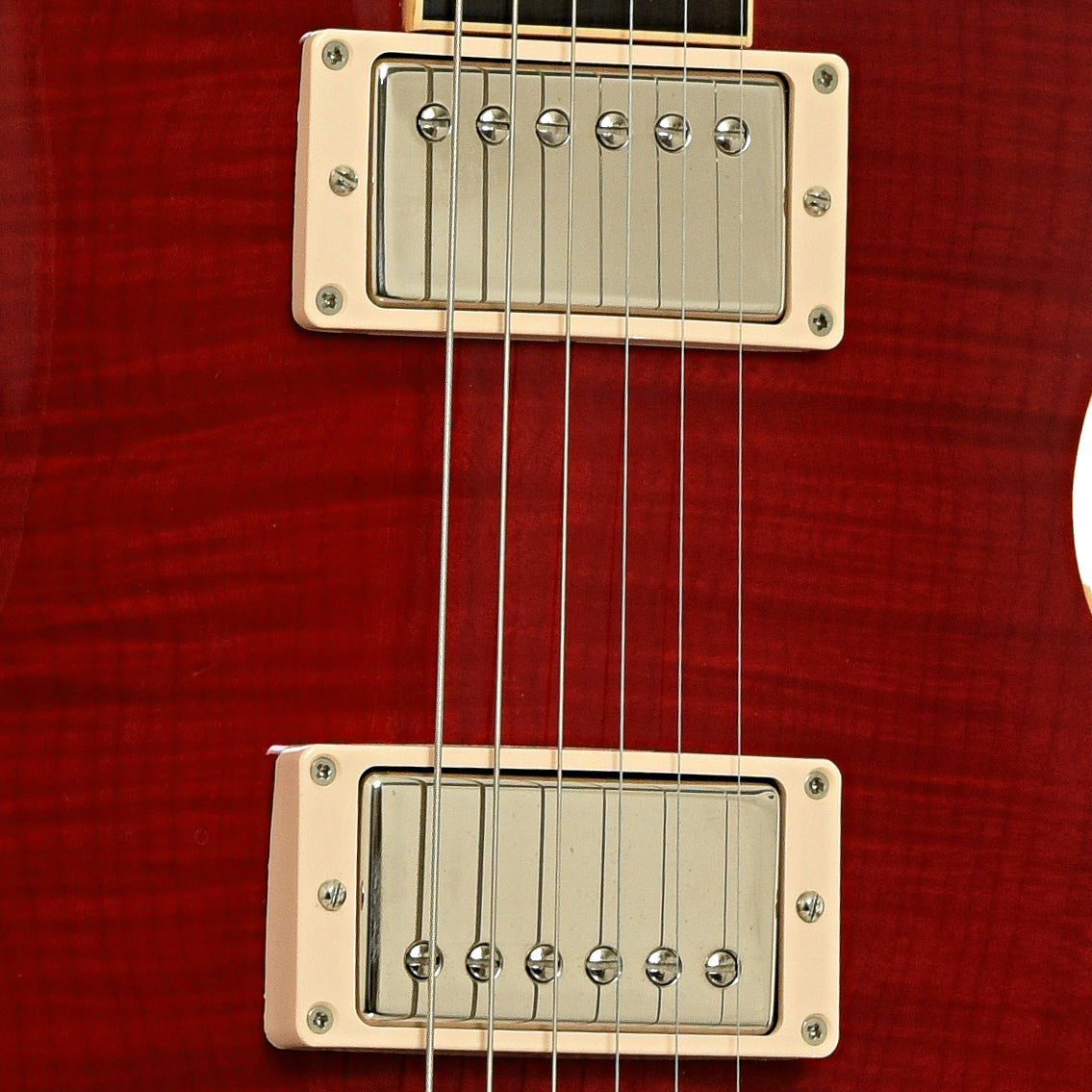 Pickups of Gibson Custom Shop Slash Signature Snakepit Les Paul Electric Guitar