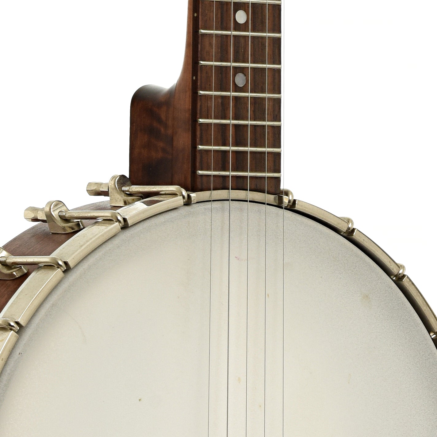 Front neck joint of Recording King RK-OT25 Madison Open Back Banjo