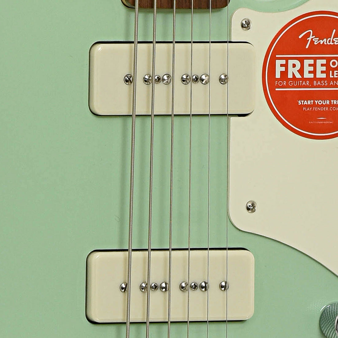 Pickups of Fender Squier Paranormal Baritone Cabronita Telecaster Electric Guitar