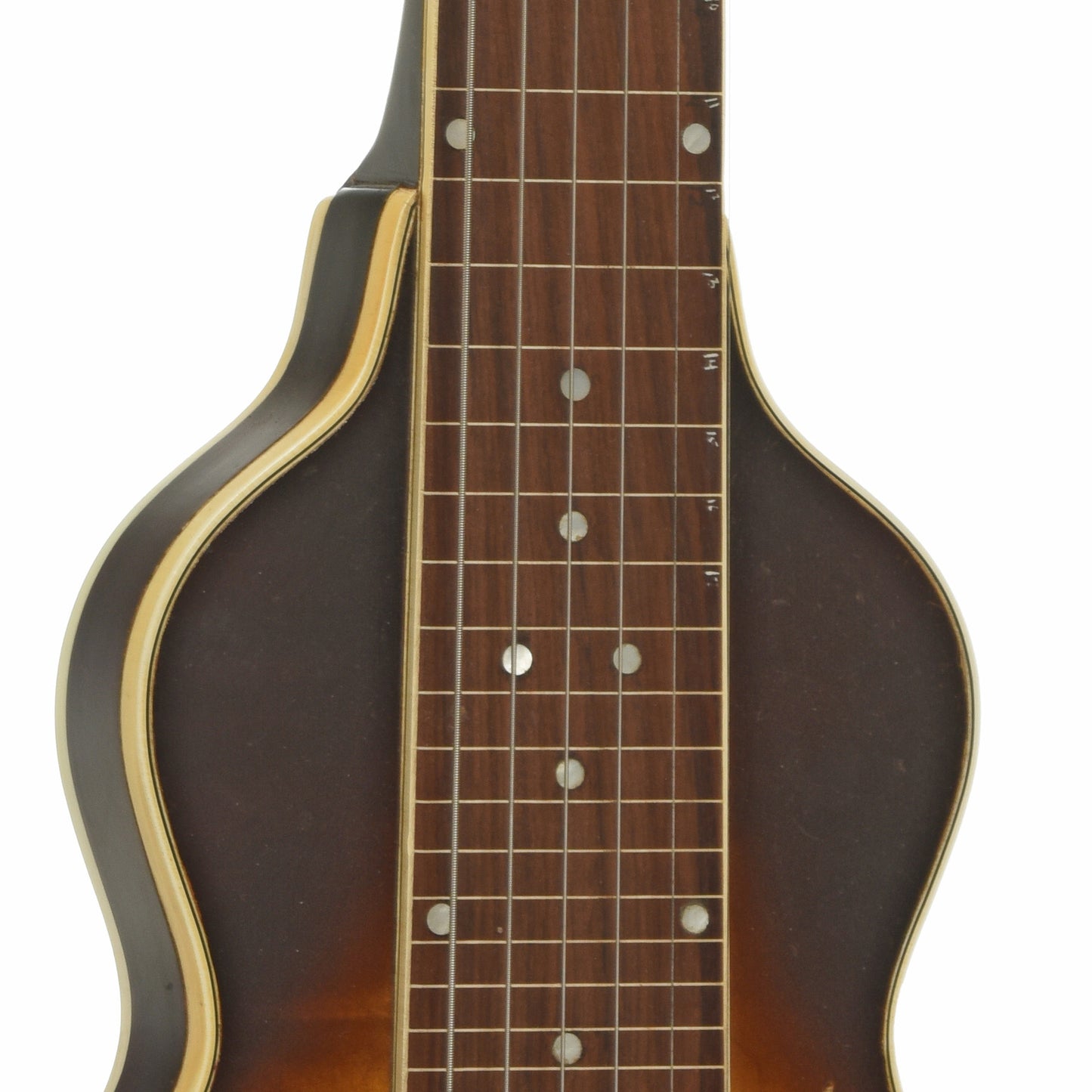 Upper bout of Gibson EH-150 Lap Steel