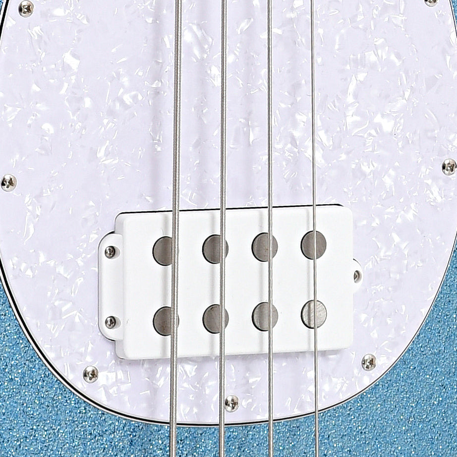 Pickup of Sterling by Music Man B-Stock Stingray34 4-String Bass, Blue Sparkle