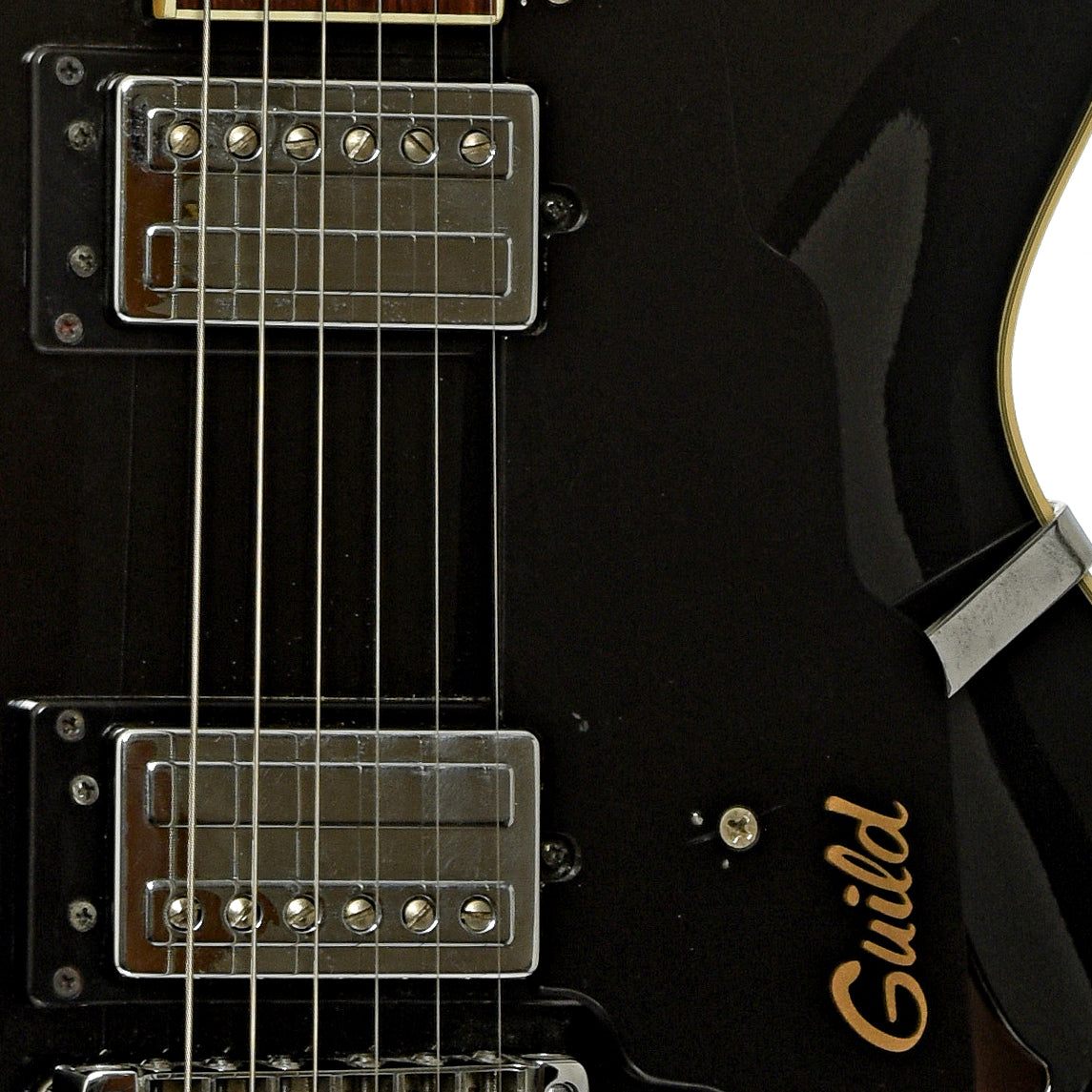Pickups of Guild SF4-BK Starfire Semi-Hollowbody Electric Guitar