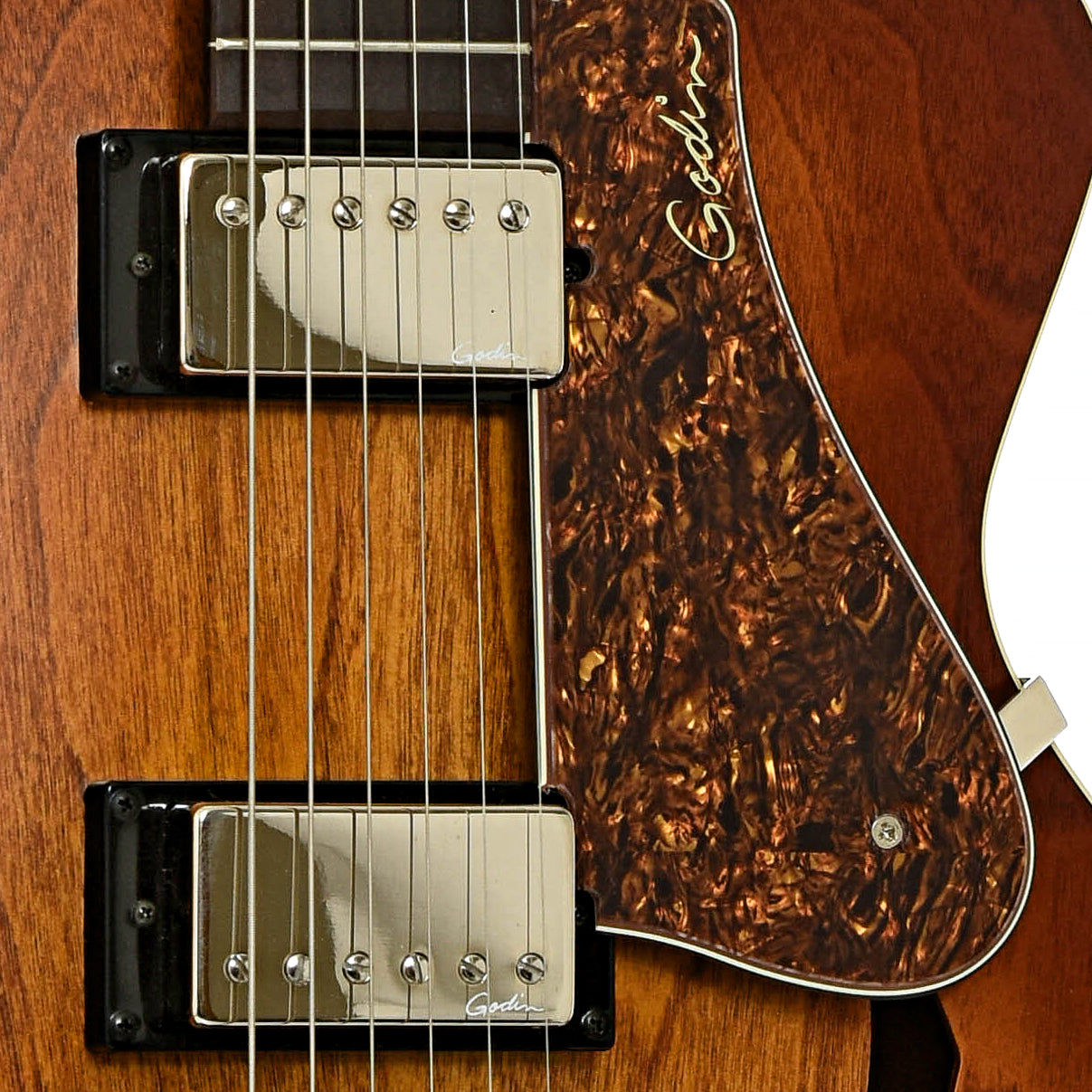 Pickups of Godin 5th Ave. Kingpin CW Kingpin II HB Guitar 