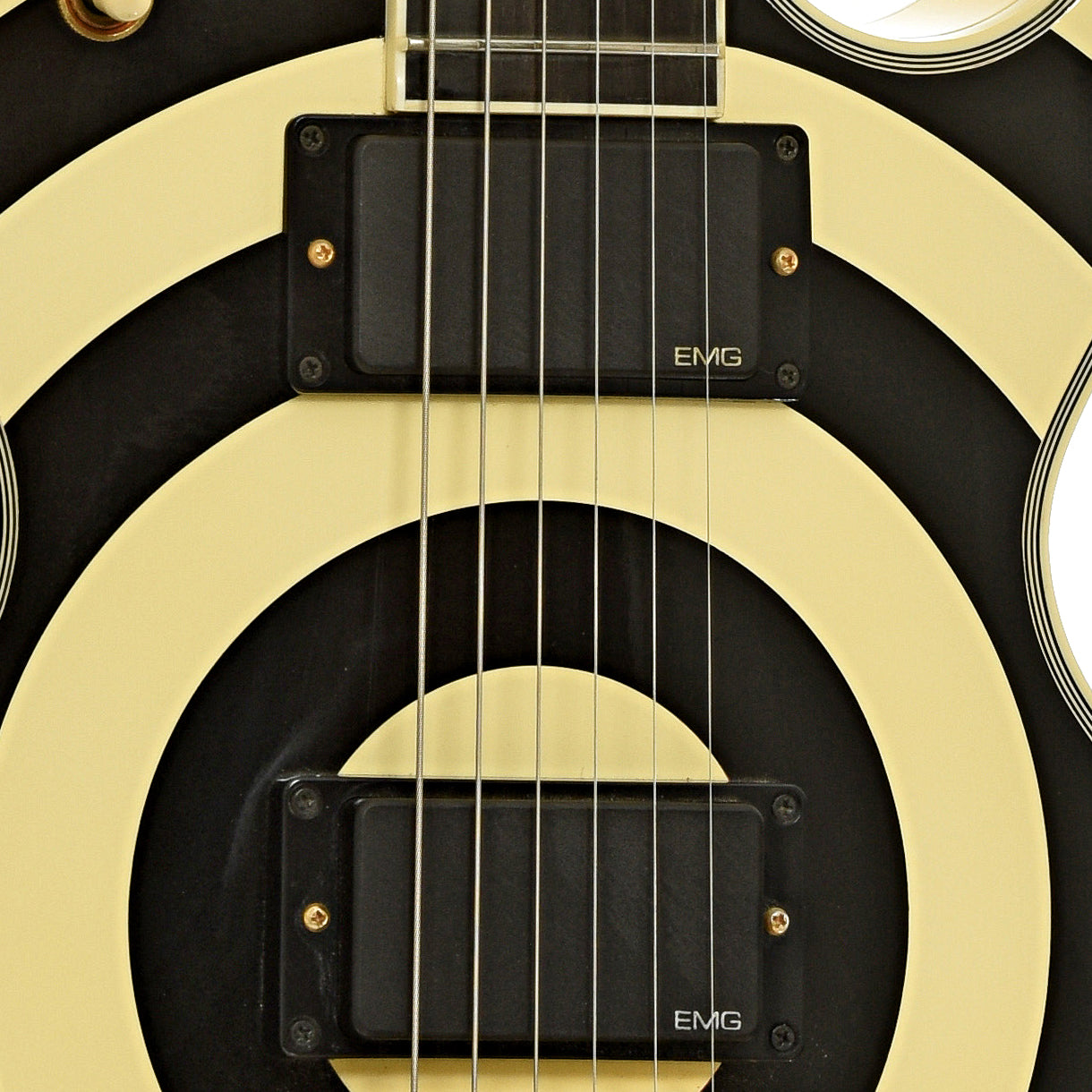 Pickups of Gibson Zakk Wylde Les Paul Custom Electric Guitar